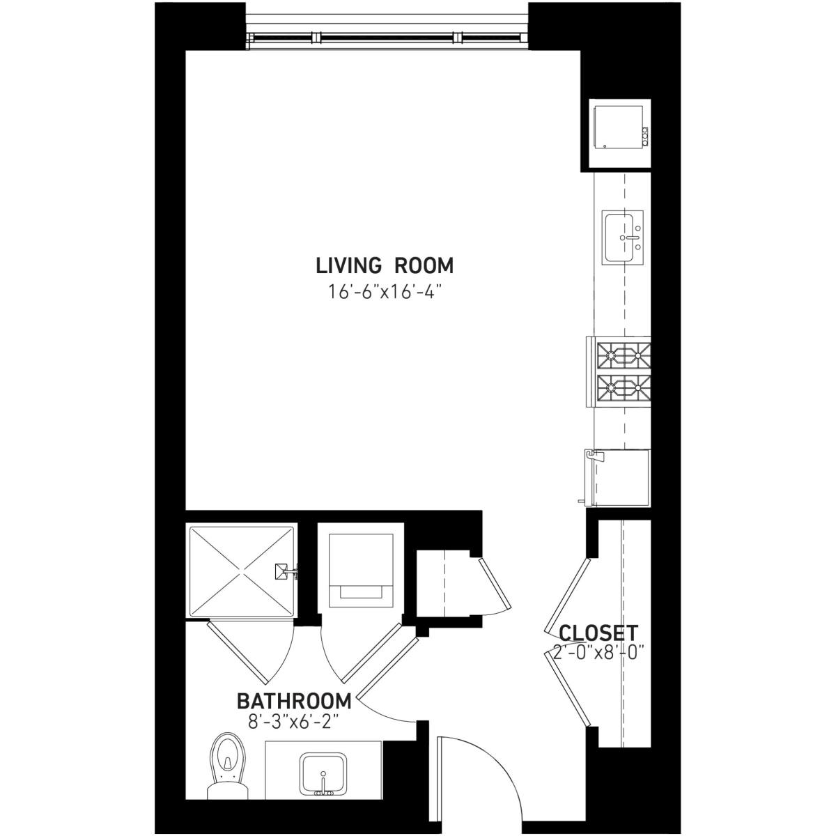 8000 Lincoln Ave #610, Skokie, IL 60077 - $1,904 | RentalSource