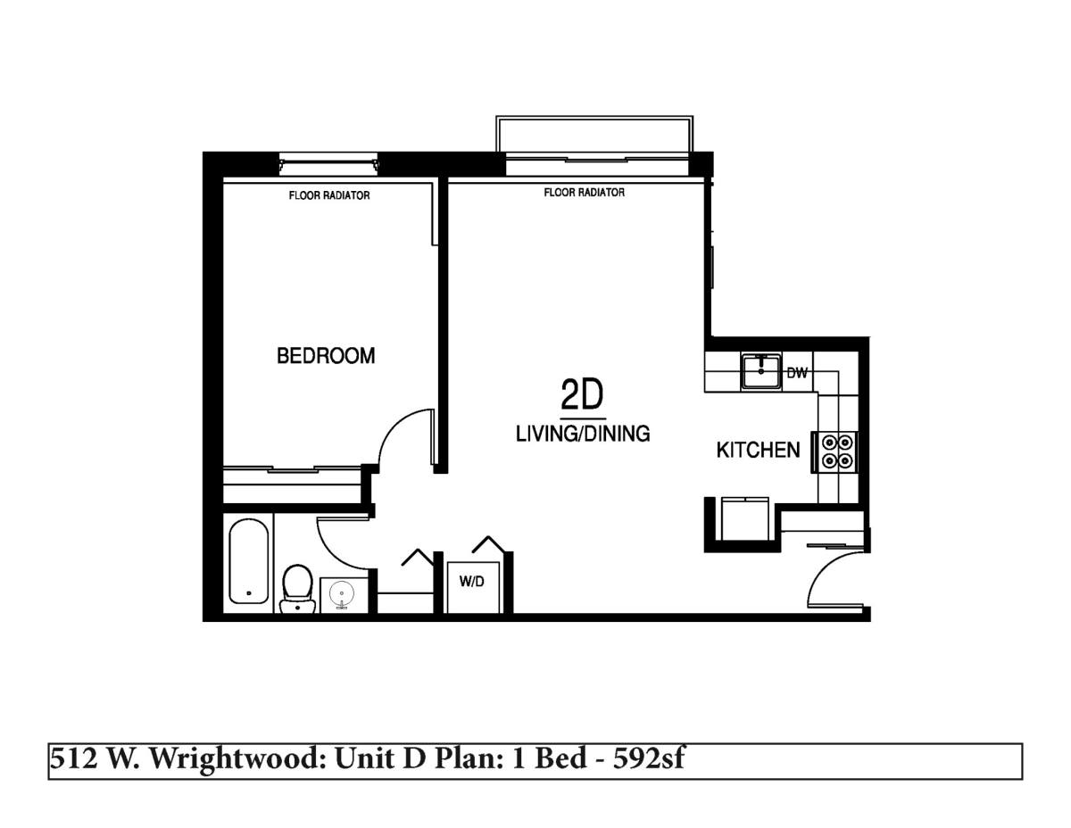 512 W Wrightwood Ave, Chicago, IL 60614 Apartment For Rent RentalSource